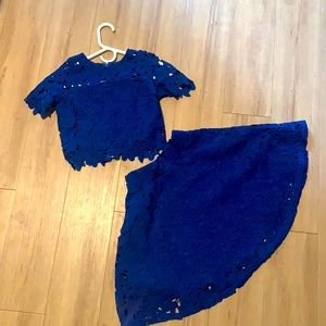 Miss Behave (sold at Nordstrom) girls youth large two-piece dress.